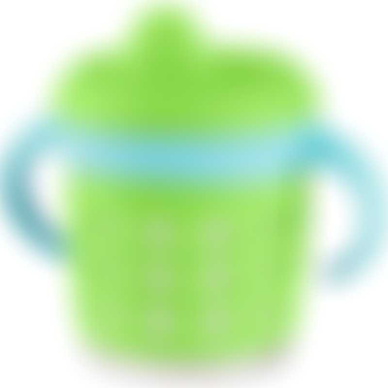 Make My Day Adjustable Sippy Cup - Green/Blue