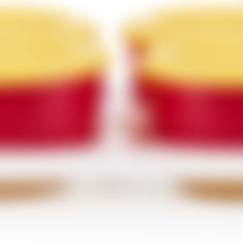 Nuby 食物冷凍儲存盒 - 紅色/黃色