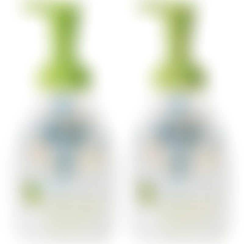 babyganics Alcohol Free Foaming Hand Sanitizer Fragrance Free (2 x 250ml) VALUE PACK