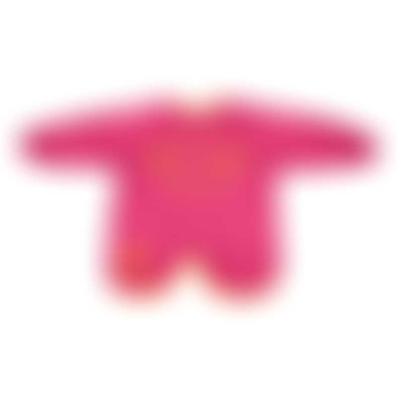 b.box 幼兒口水肩連袖 - 粉紅色 - 大碼