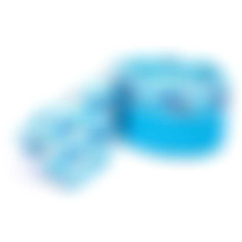 bloom Luxo 嬰兒床床圍 100% 有機棉 (375.5cm x 23cm) - Lollipop 天空藍色