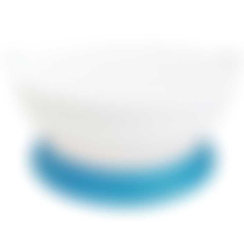 Calibowl 12oz 防漏防滑幼兒學習吸盤碗 - 藍色