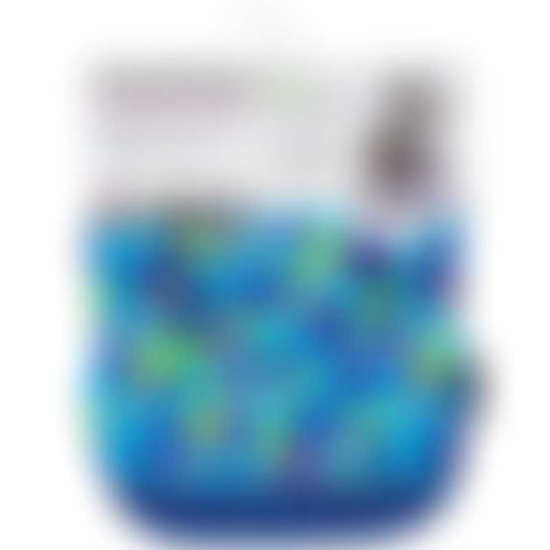 CuddleCo Comfi-Cush Memory Foam Stroller Liner - Blue Spots