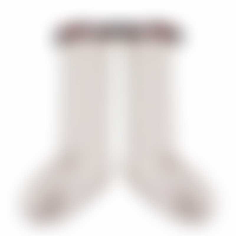 Collegien Elisabeth-Liberty Ruffle Knee-Highs Socks - Cream - 18/20 (6-12m)
