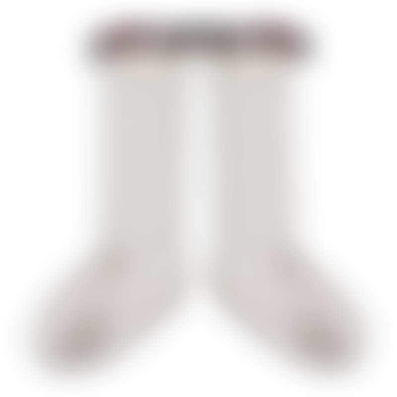 Collegien Elisabeth-Liberty Ruffle Knee-Highs Socks - Cream - 24/27 (3-4y)