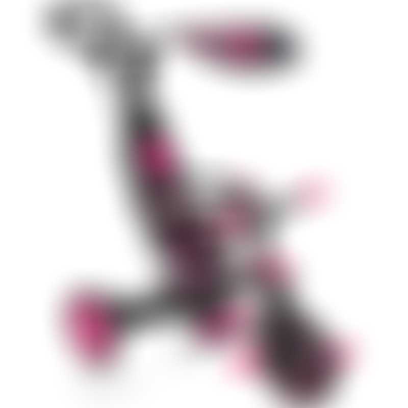 Globber Explorer Trike 4-in-1 - Fuchsia Pink
