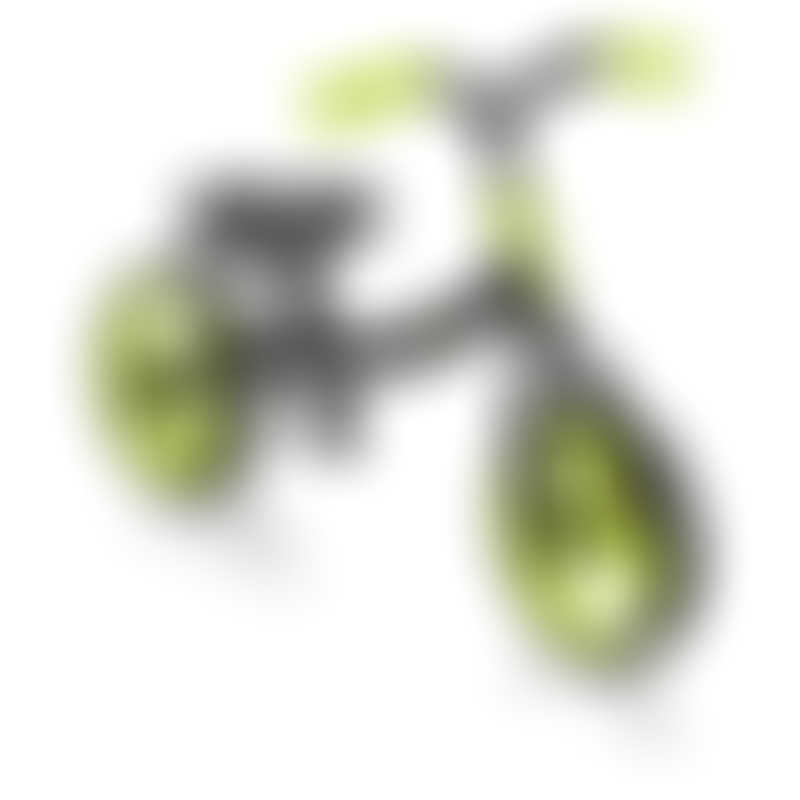 Globber GO BIKE Balance Bike - Black / Lime Green