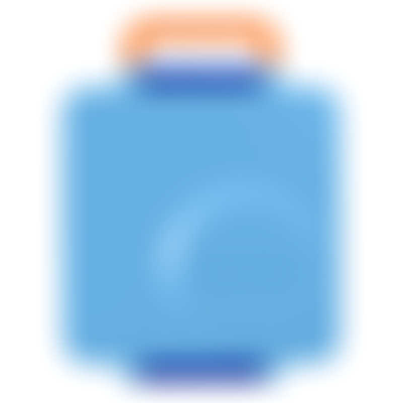 OmieBox 保冷保暖手提餐盒 V2 - 天藍色