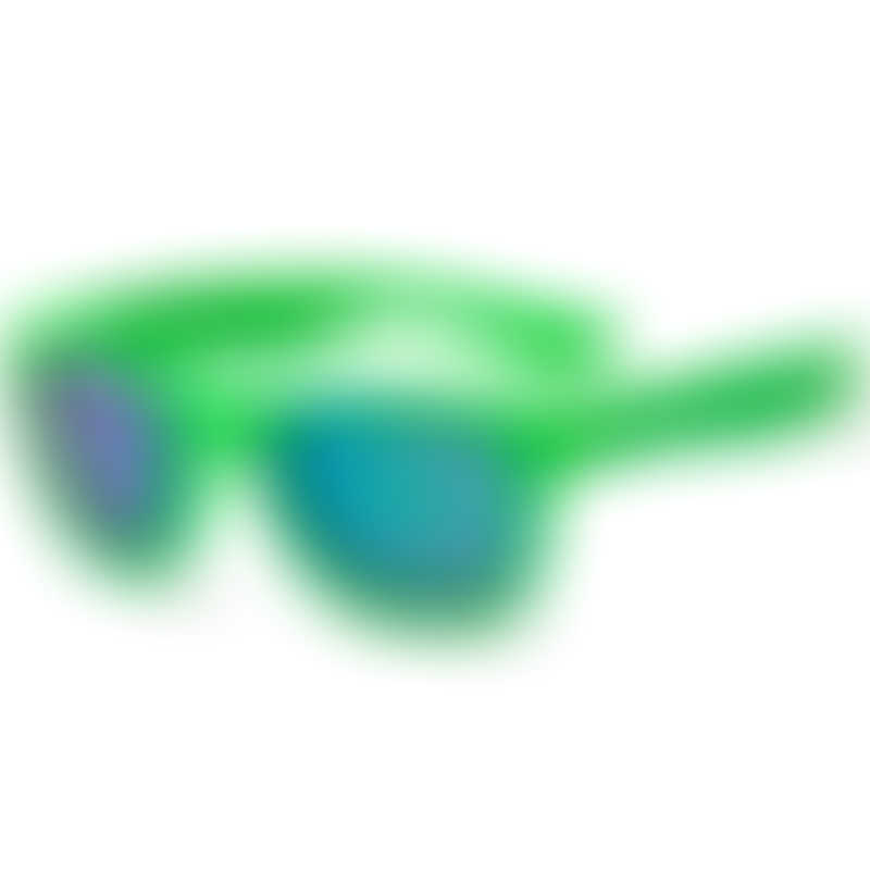 KOOLSUN Wave Kids Sunglasses - Neon Green (3-6 yrs)
