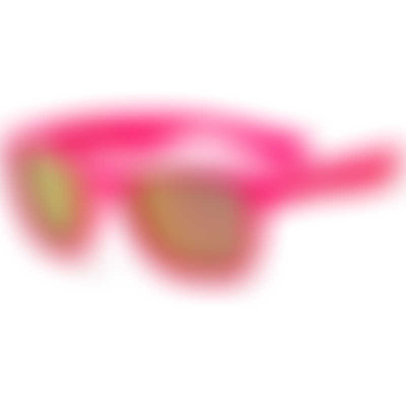 KOOLSUN Wave Kids Sunglasses - Neon Pink (3-10 yrs)