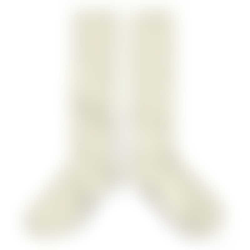 Collegien La Haute Plain Ribbed Knee-Highs Socks - Cream - 18/20 (6-12m)