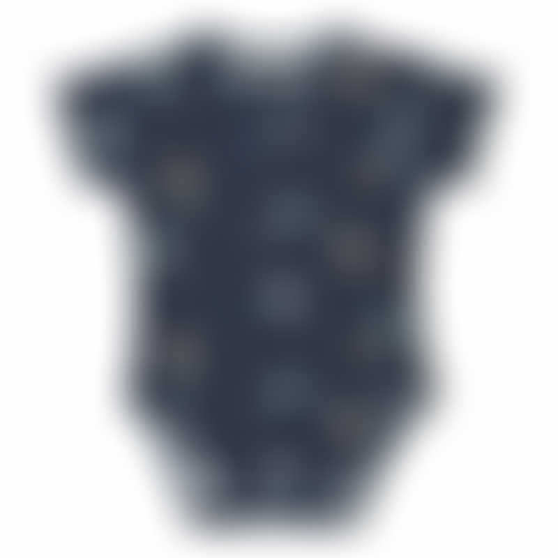 Snuggle Hunny Kids Milky Way Short Sleeve Bodysuit 3-6 Months (00)
