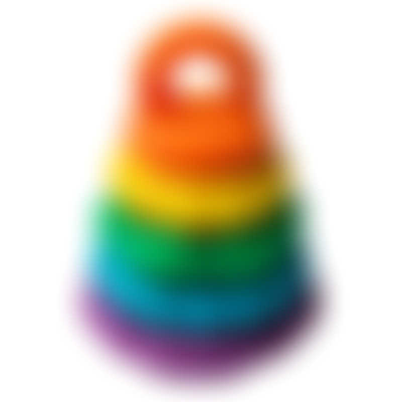 Jellystone Designs 彩虹堆垛機和牙膠玩具 - Rainbow Bright