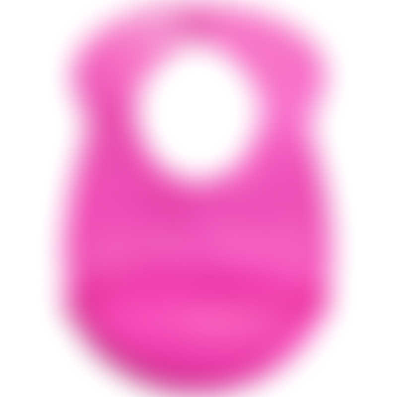Tommee Tippee Roll n' Go Bib - Pink 7m+