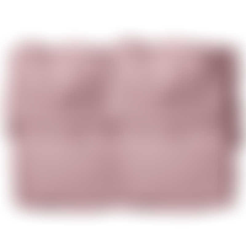 Leander Baby Bed Sheet 120x60cm - Dusty Rose 2-Pack