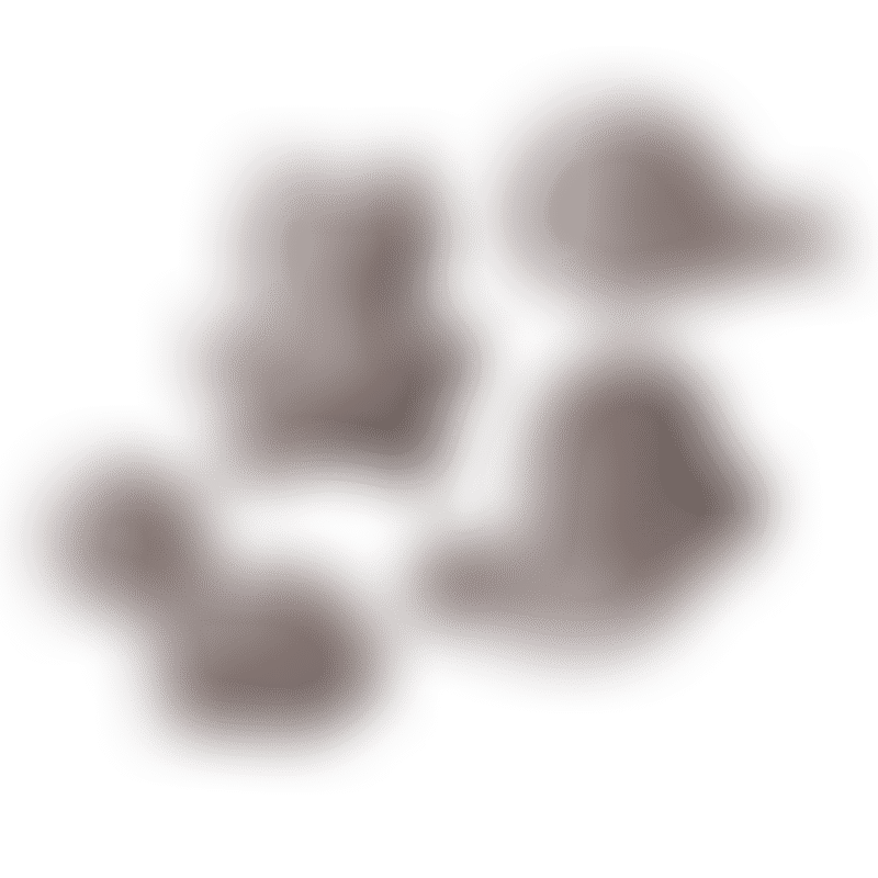 Scrunch Scrunch Sand Mould Sets - Warm Grey / Mushroom (6)