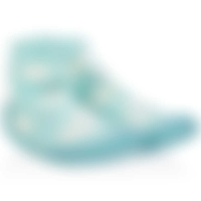 Nuby Snekz Sock & Shoe - Aqua Clouds - Large 135mm