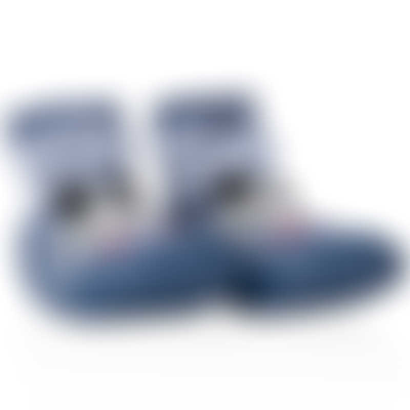 Nuby Snekz Sock & Shoe - Blue Bear - Large 135mm