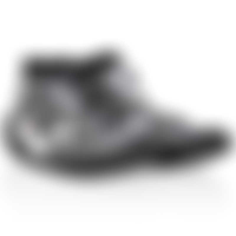 Nuby Snekz Sock & Shoe - Gray Zebra - Medium 125mm
