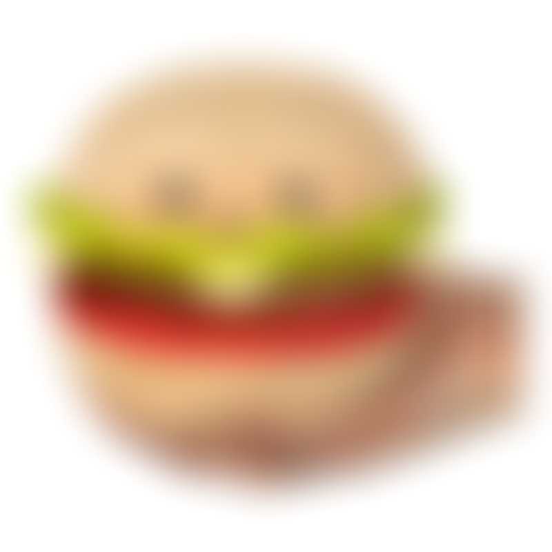 Squishable Snugglemi Snackers - Hamburger 5in