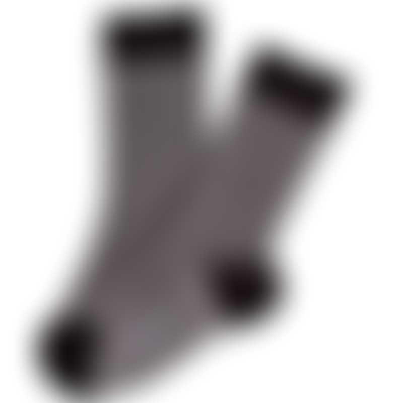 Collegien The Heritage Ankle Socks - Silver Grey - 21/23 (1-2y)